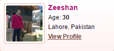 Age: 30 Lahore, Pakistan